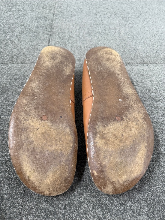 Nefes Shoes Mens 12 Handmade Slip-On Leather Loafers Barefoot Grounding Minimal main image 4